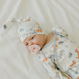 Newborn Knotted Gown - Rufus