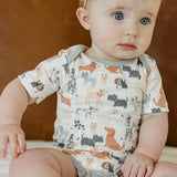 Short Sleeve Bodysuit - Rufus