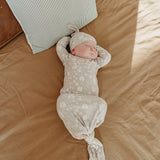 Newborn Knotted Gown - Tracker