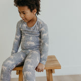 2pc Long Sleeve Pajama Set - Timber