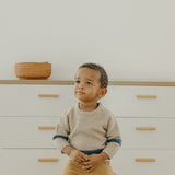 Sweater Crew - Navy Stripe