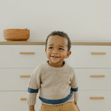 Sweater Crew - Navy Stripe