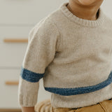 Sweater Crew - Navy Stripe