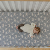 Premium Knit Fitted Crib Sheet - Timber