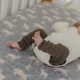 Premium Knit Fitted Crib Sheet - Timber