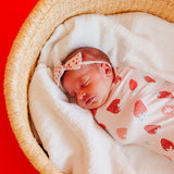 Bowtie Baby Bow - Strawberry