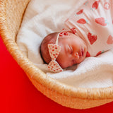 Bowtie Baby Bow - Strawberry