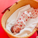 Bowtie Baby Bow - Strawberry