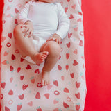 Premium Knit Diaper Changing Pad Cover - Strawberry
