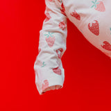 Long Sleeve Bodysuit - Strawberry