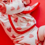 Three-Layer Security Blanket Set - Strawberry