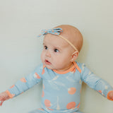 Ribbon Baby Bow - Clementine
