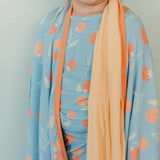 Three-Layer Jumbo Quilt - Clementine