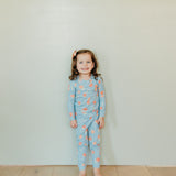 2pc Long Sleeve Pajama Set - Clementine