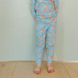 2pc Long Sleeve Pajama Set - Clementine