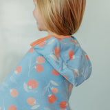 Premium Big Kid Hooded Towel - Clementine