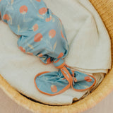 Newborn Knotted Gown - Clementine
