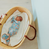 Newborn Knotted Gown - Clementine