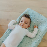 Premium Knit Diaper Changing Pad Cover - Wade