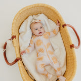Zip-Up Footie Pajama - Cutie
