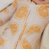Zip-Up Footie Pajama - Cutie