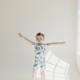 2pc Short Sleeve Pajama Set - Cove
