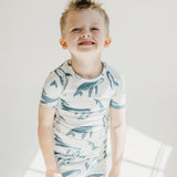 2pc Short Sleeve Pajama Set - Cove