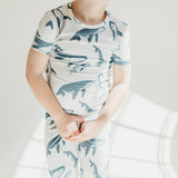 2pc Short Sleeve Pajama Set - Cove
