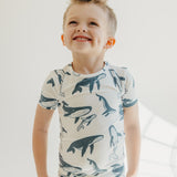 2pc Short Sleeve Pajama Set - Cove