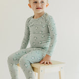 2pc Long Sleeve Pajama Set - Wade