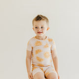 2pc Short Sleeve Pajama Set - Cutie