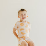 2pc Short Sleeve Pajama Set - Cutie