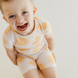 2pc Short Sleeve Pajama Set - Cutie