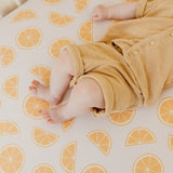 Premium Knit Fitted Crib Sheet - Cutie