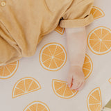 Premium Knit Fitted Crib Sheet - Cutie