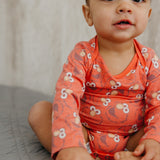 Long Sleeve Bodysuit - Elmo
