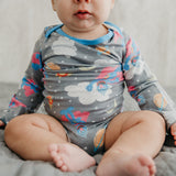 Long Sleeve Bodysuit - Super Grover