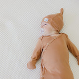 Top Knot Hat - Pecan