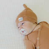 Top Knot Hat - Pecan