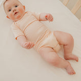 Short Sleeve Bodysuit - Blush