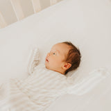 Newborn Knotted Gown - Coastal