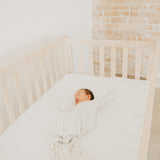 Newborn Knotted Gown - Coastal