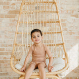 2pc Short Sleeve Pajama Set - Pecan