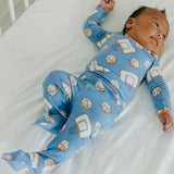 Footed Baby Pants - Dunk