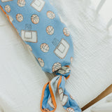 Newborn Knotted Gown - Dunk