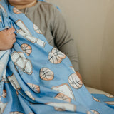 Knit Swaddle Blanket - Dunk