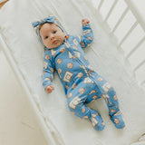 Zip-Up Footie Pajama - Dunk