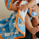 Premium Baby Knit Hooded Towel - Dunk