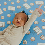 Premium Knit Fitted Crib Sheet - Dunk