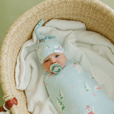 Knit Swaddle Blanket - Frosty the Snowman™